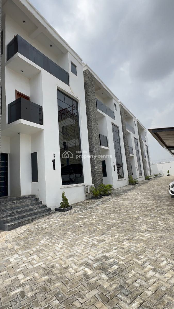 Exquisite Luxury 4 Bedroom Duplex with Bq and Swimming at a Good Rate, Gilmore, Jahi, Abuja, Semi-detached Duplex for Sale