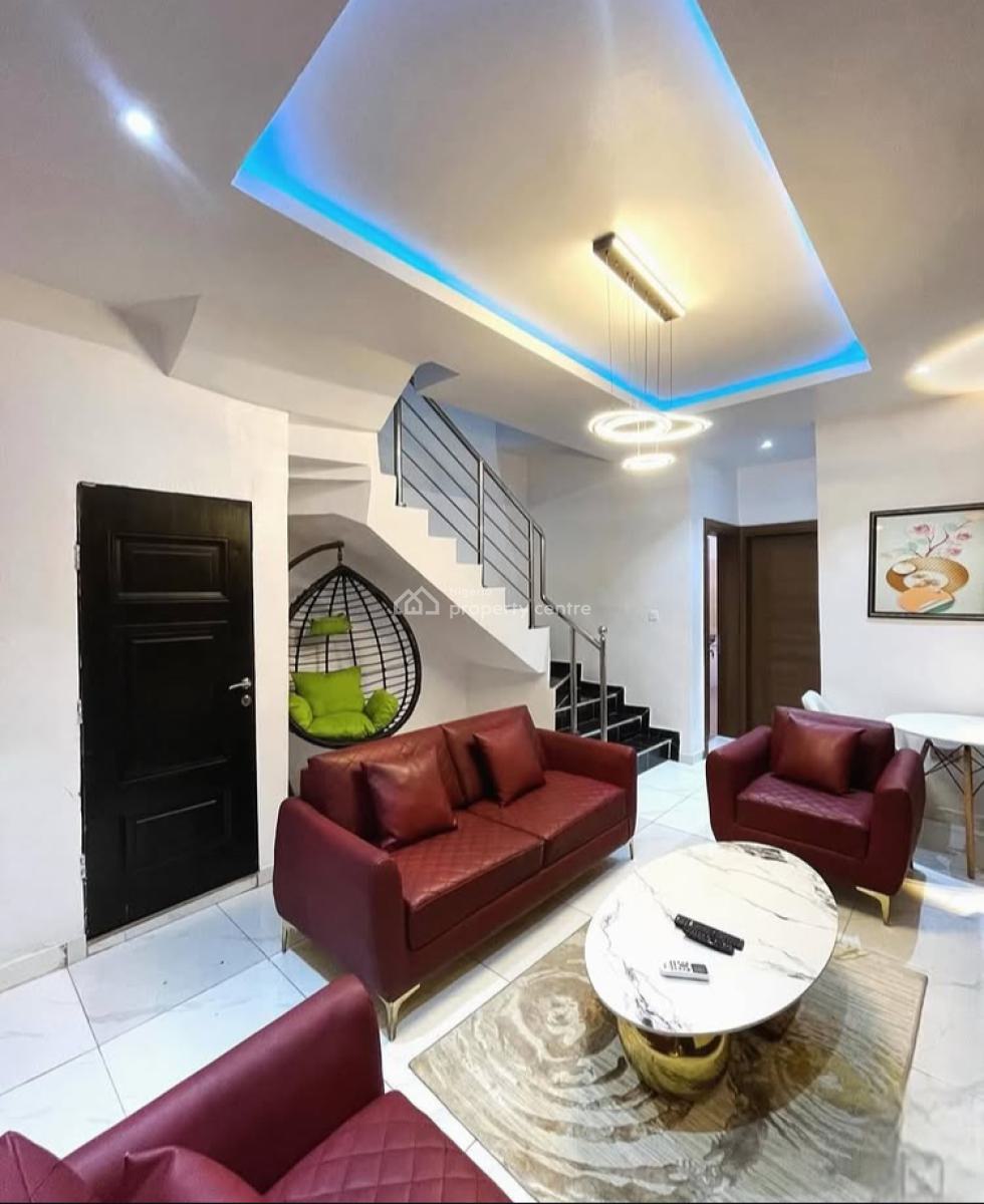Fully Furnished 3 Bedroom Duplex, Ikota, Ikota, Lekki, Lagos, Terraced Duplex for Rent