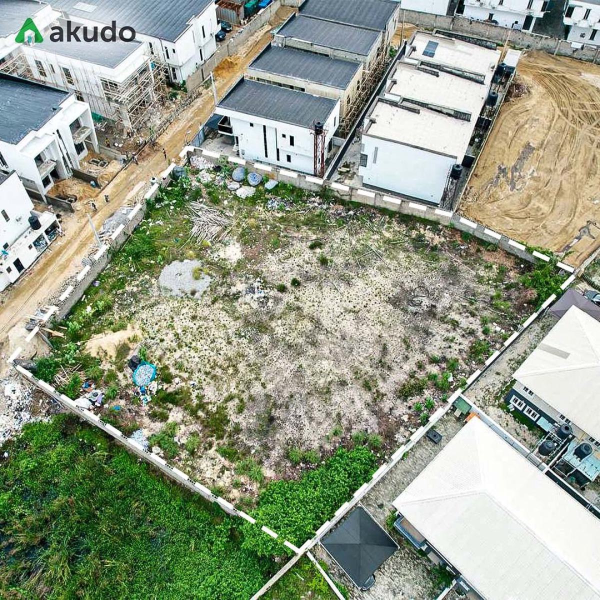 1,800sqm Land in a Gated and Secured Estate -- Gov-consent, Ikota Gra Estate, Ikota, Lekki, Lagos, Residential Land for Sale