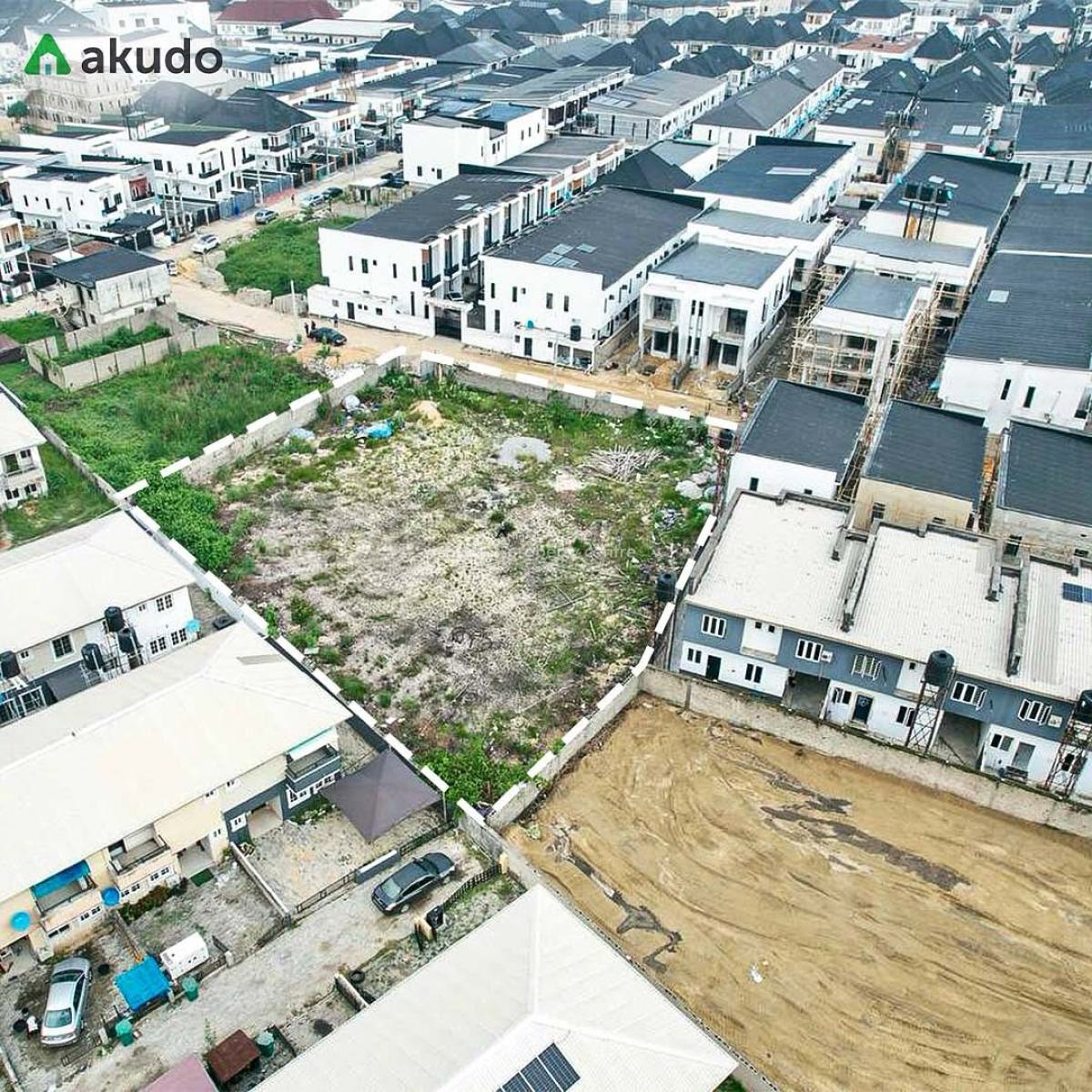 1,800sqm Land in a Gated and Secured Estate -- Gov-consent, Ikota Gra Estate, Ikota, Lekki, Lagos, Residential Land for Sale