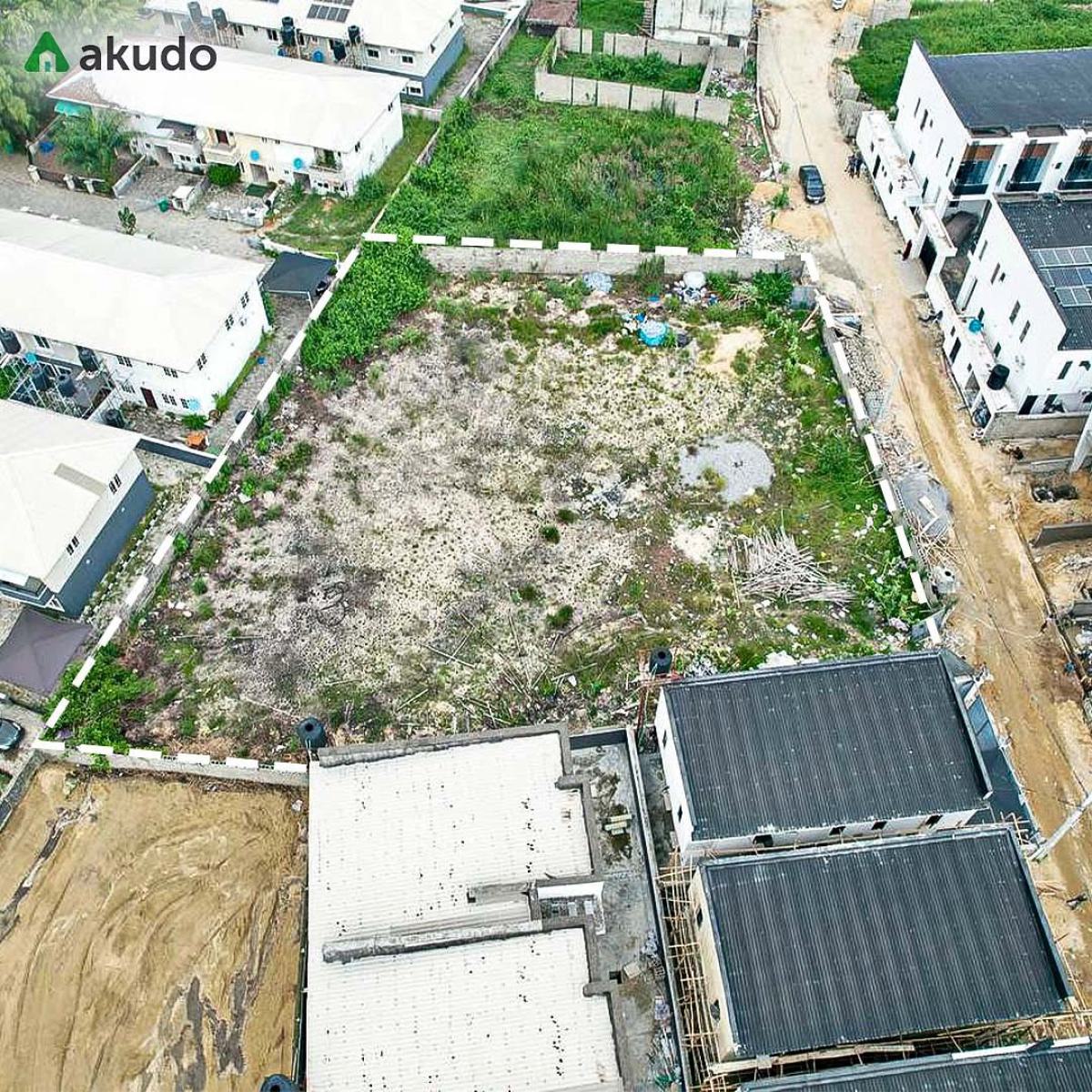 1,800sqm Land in a Gated and Secured Estate -- Gov-consent, Ikota Gra Estate, Ikota, Lekki, Lagos, Residential Land for Sale
