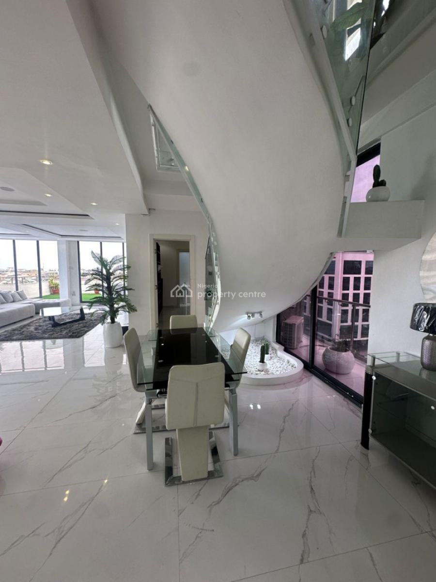 Tastefully Furnished 3 Bedroom Penthouse with Swimming Pool, Lekki, Lagos, Flat / Apartment for Rent