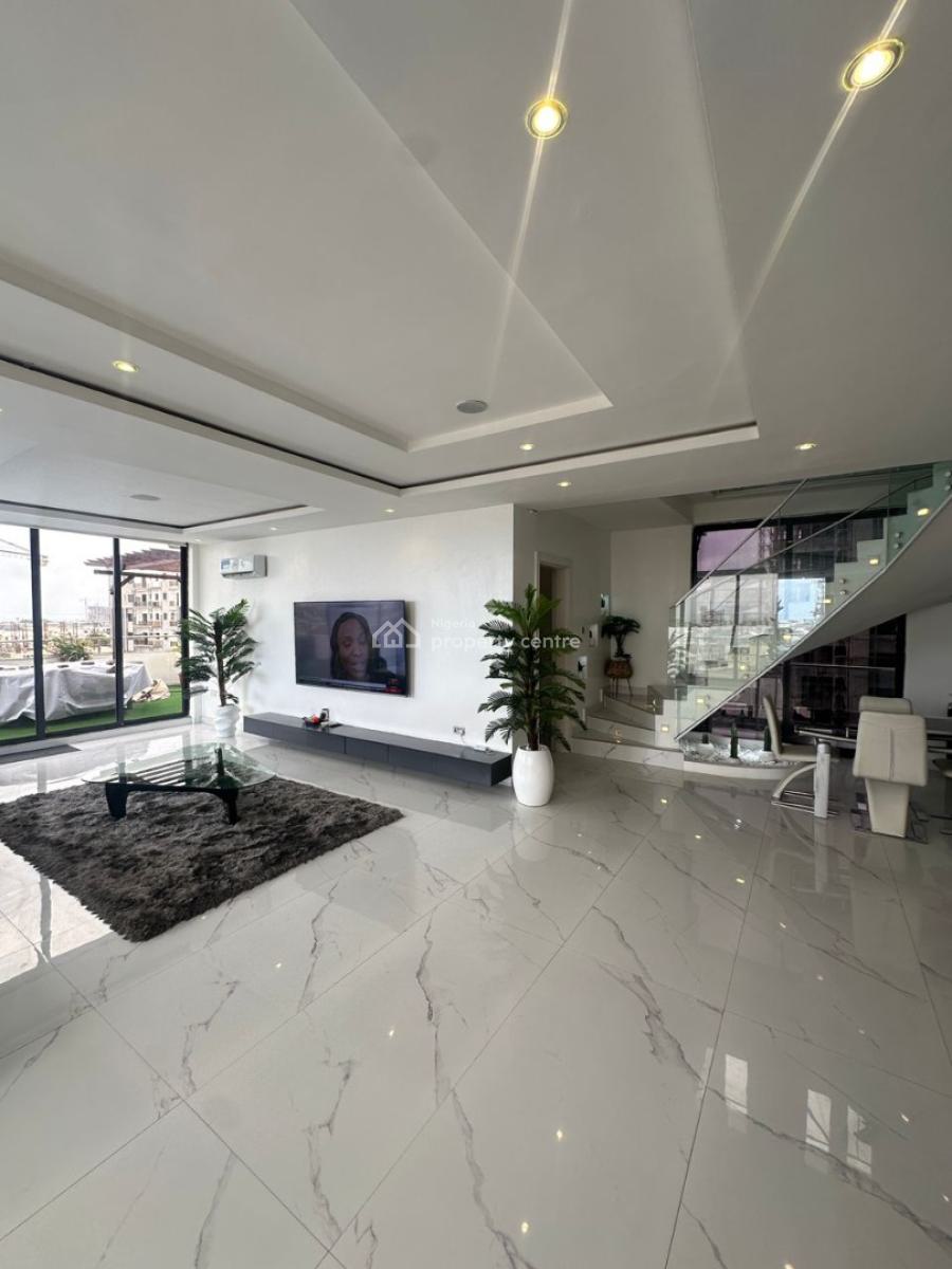 Tastefully Furnished 3 Bedroom Penthouse with Swimming Pool, Lekki, Lagos, Flat / Apartment for Rent