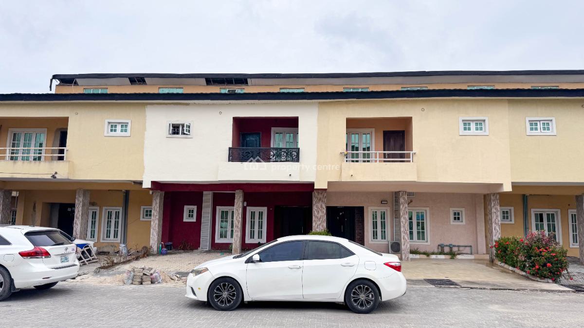 3 Bedroom Terrace Duplex, Lbs, Lekki Gardens 3, Abraham Adesanya, Ajah, Lagos, Terraced Duplex for Rent