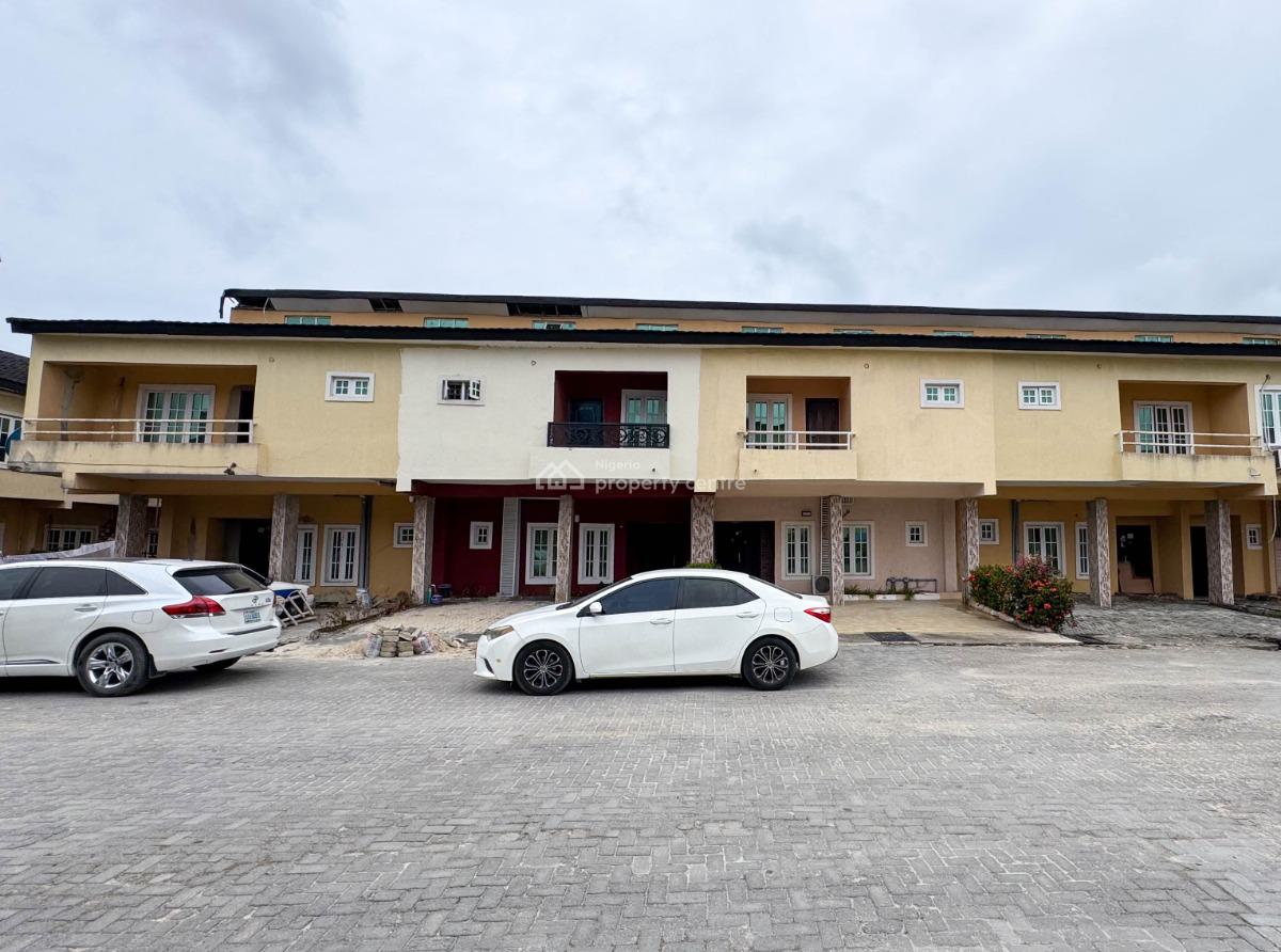 3 Bedroom Terrace Duplex, Lbs, Lekki Gardens 3, Abraham Adesanya, Ajah, Lagos, Terraced Duplex for Rent