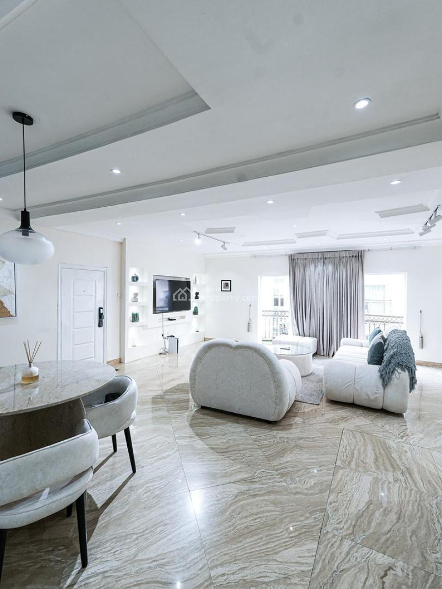 Luxury 3 Bedroom Furnished Apartment with Swimming Pool, Parkview, Ikoyi, Lagos, Flat / Apartment for Rent