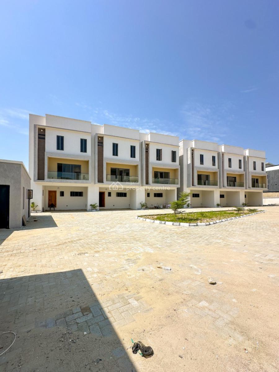 Stunning 4 Bedroom Terrace Duplex with a Room Bq on 2 Floors, Lekki Phase 1, Lekki, Lagos, Terraced Duplex for Sale