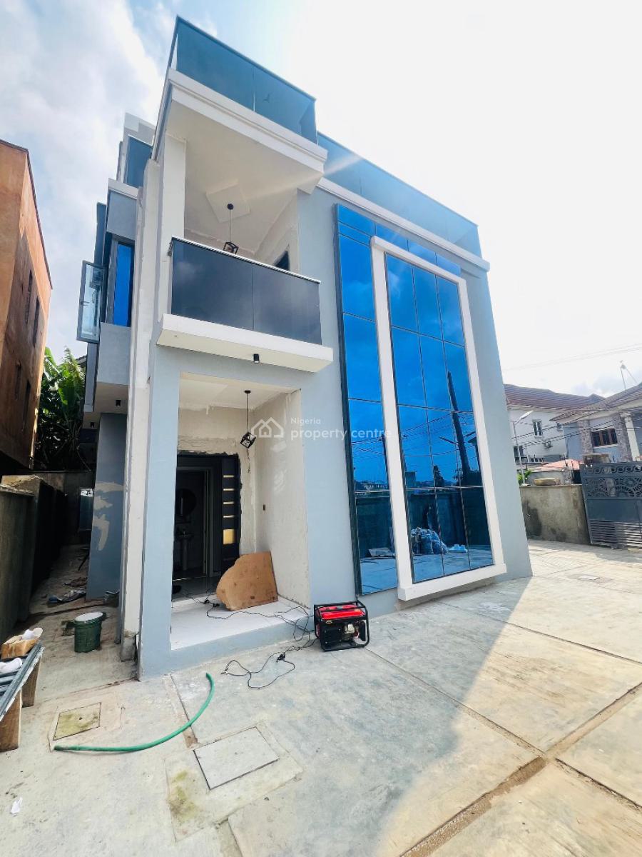 Smartly  Built 5 Bedroom Detached  Duplex with Bq, Phase 2, Gra Phase 2, Magodo, Lagos, Detached Duplex for Sale