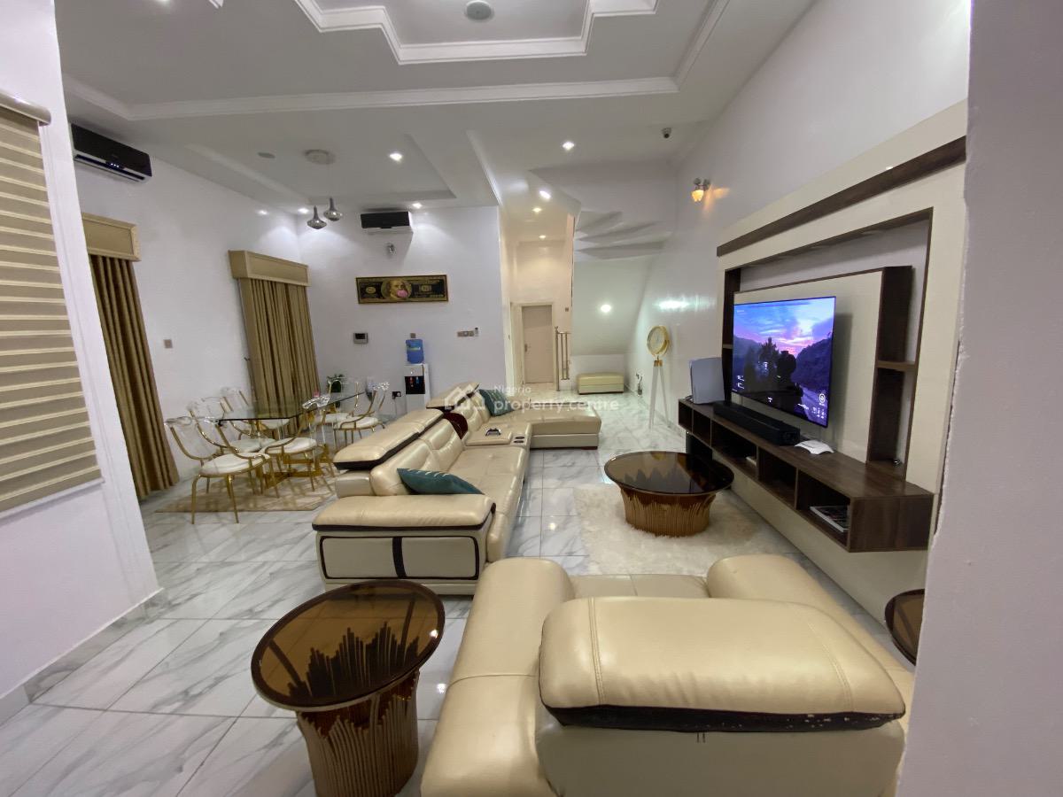 Luxuriously Furnished One Bedroom, Chevron, Lekki, Lagos, Mini Flat (room and Parlour) for Rent