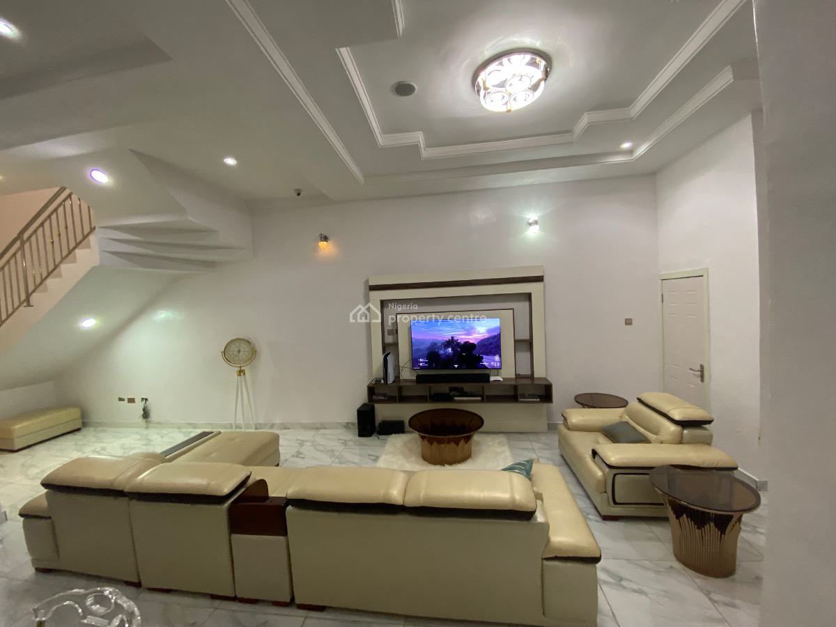 Luxuriously Furnished One Bedroom, Chevron, Lekki, Lagos, Mini Flat (room and Parlour) for Rent