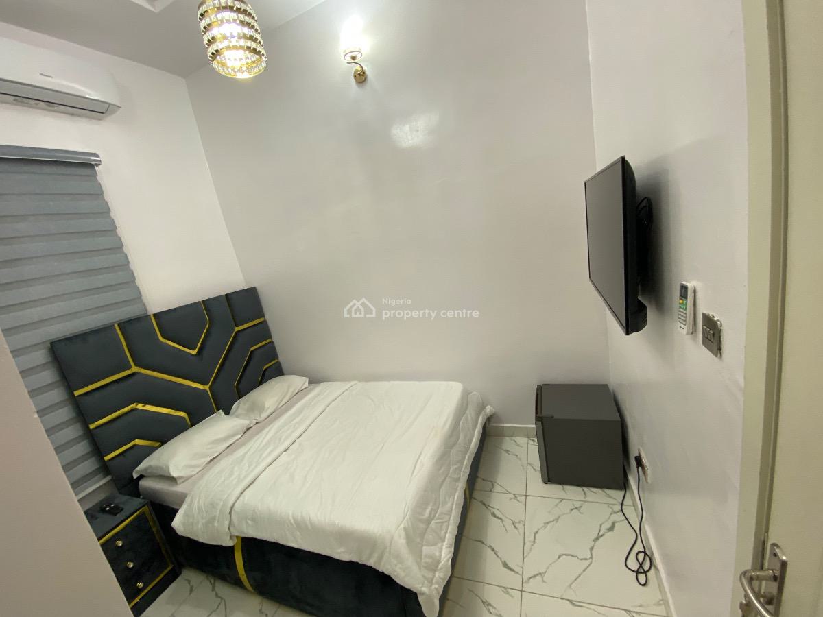 Luxuriously Furnished One Bedroom, Chevron, Lekki, Lagos, Mini Flat (room and Parlour) for Rent