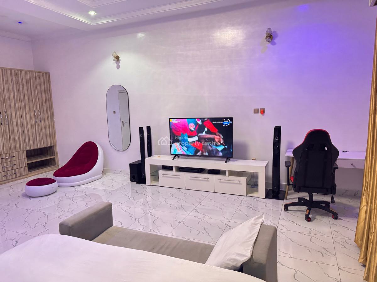 Luxuriously Furnished One Bedroom Apartment, Chevron, Lekki, Lagos, Mini Flat (room and Parlour) for Rent