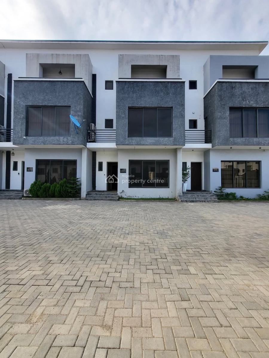 4 Bedroom Terrace Duplex with Bq, Guzape District, Abuja, Terraced Duplex for Sale