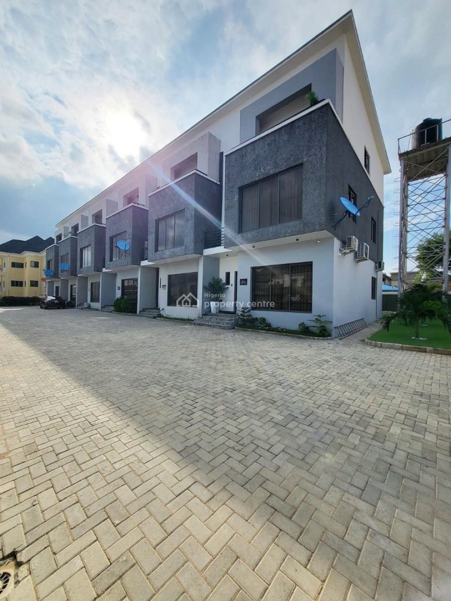 4 Bedroom Terrace Duplex with Bq, Guzape District, Abuja, Terraced Duplex for Sale
