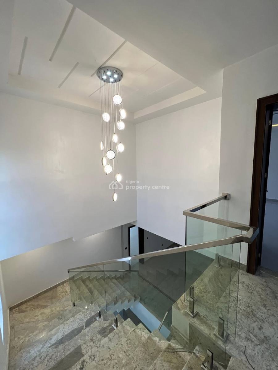 (smart Home) 5 Bedroom Terrace Duplex with Bq, Kitchenette, Wuye, Abuja, Terraced Duplex for Sale