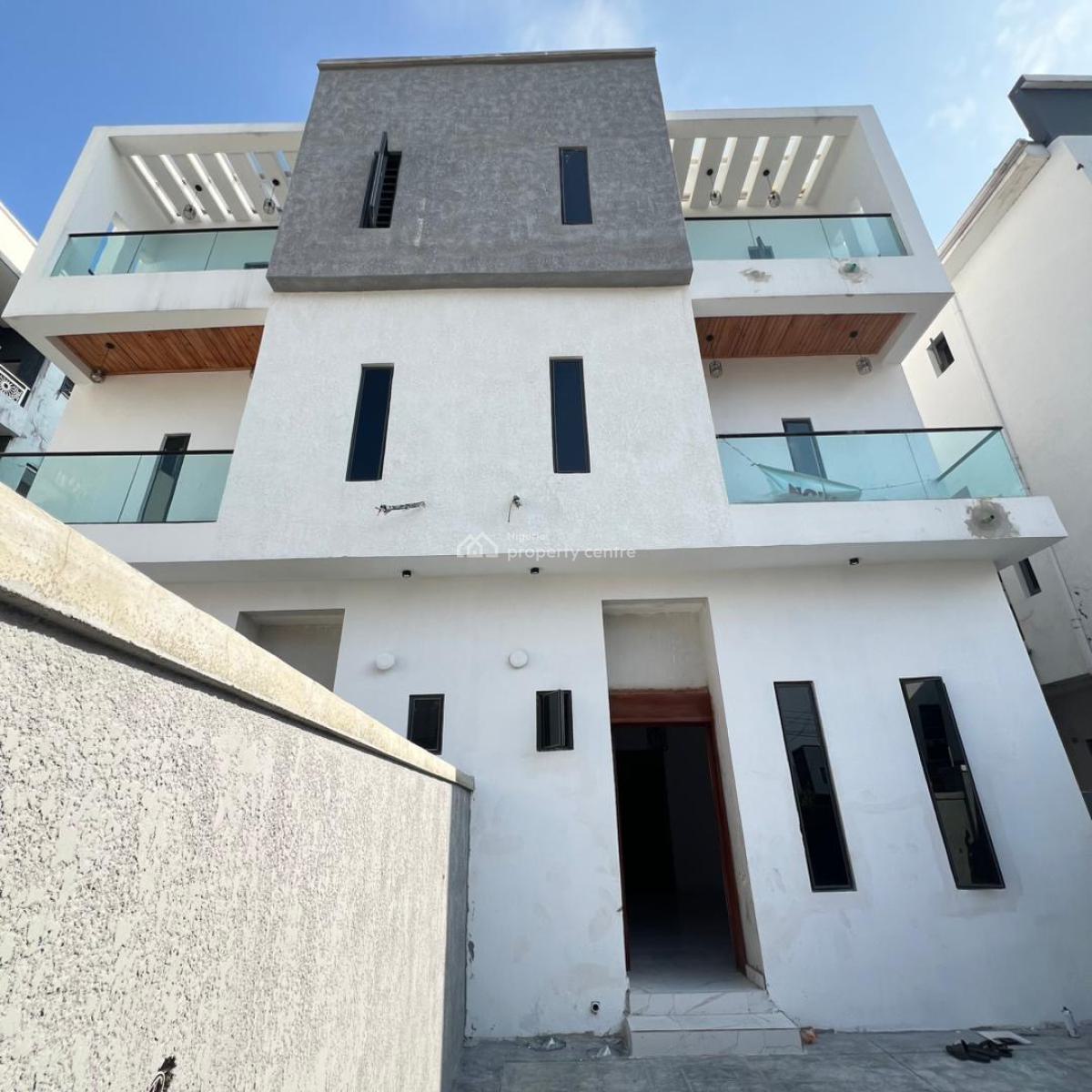 4 Bedroom Semi Detached Duplex with Bq, Ikate, Ikate Elegushi, Lekki, Lagos, Detached Duplex for Sale