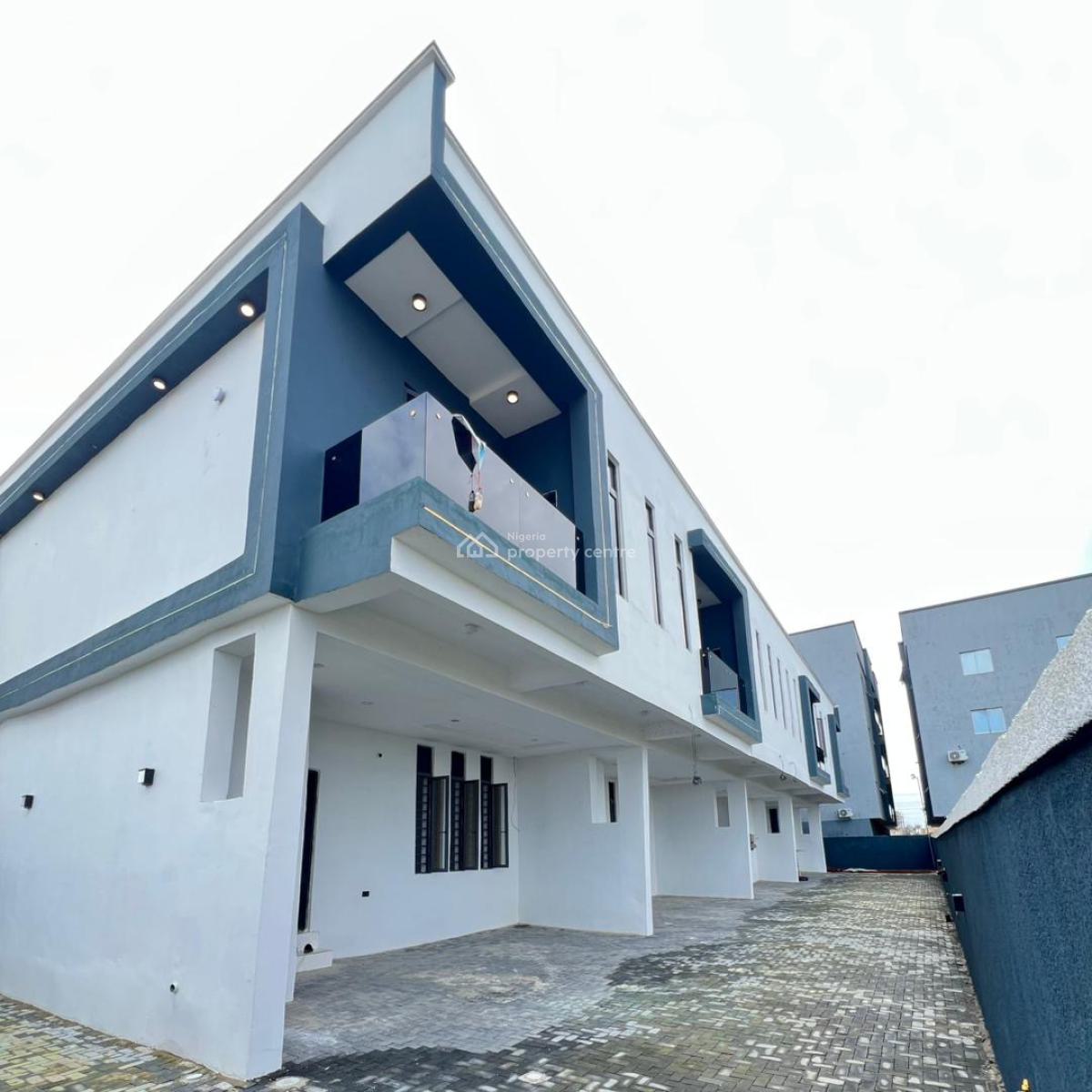 New Built 4 Bedroom Terrace Duplex, Ajah, Ajah, Lagos, Terraced Duplex for Sale