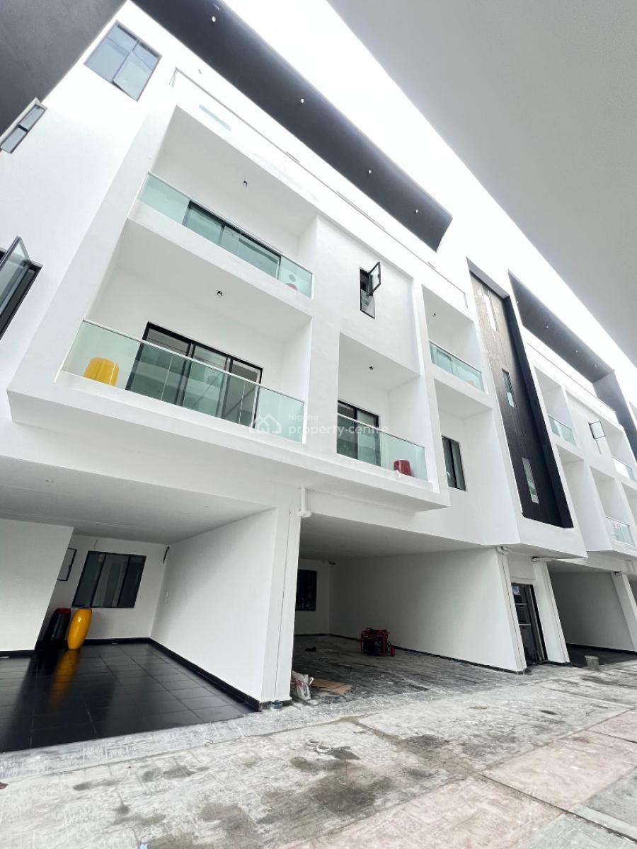 Spacious 4bedroom Terrace Duplex in a Secured Environment, Ikate Elegushi, Lekki, Lagos, Terraced Duplex for Sale