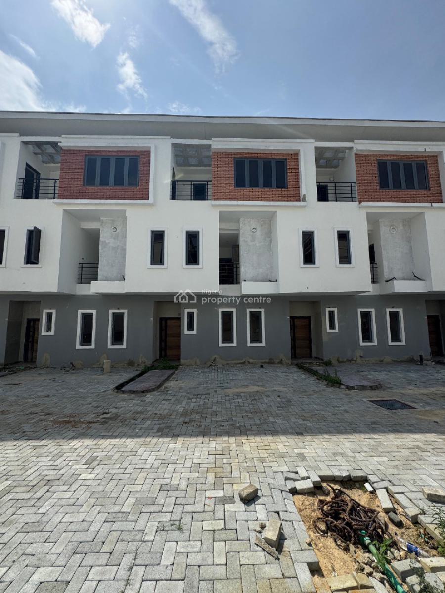 Aesthetically Pleasing 4-bedroom Terrace with Bq,in a Secured Estate, Ikate Elegushi, Lekki, Lagos, Terraced Duplex for Sale
