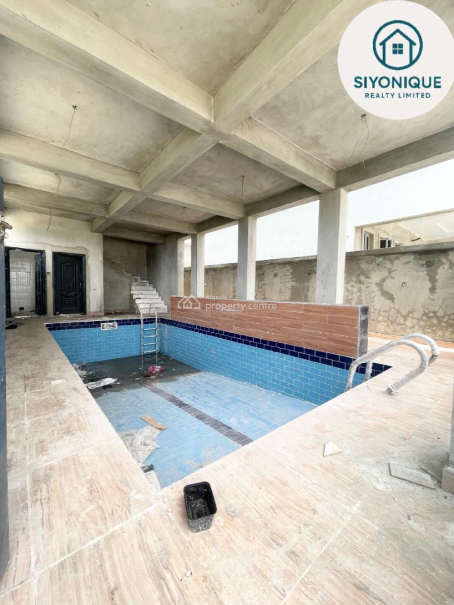 Affordable 4 Bedroom Terrace Duplex with Swim Pool, Ajah, Lagos, Terraced Duplex for Sale