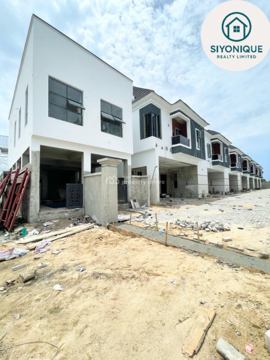 Affordable 4 Bedroom Terrace Duplex with Swim Pool, Ajah, Lagos, Terraced Duplex for Sale