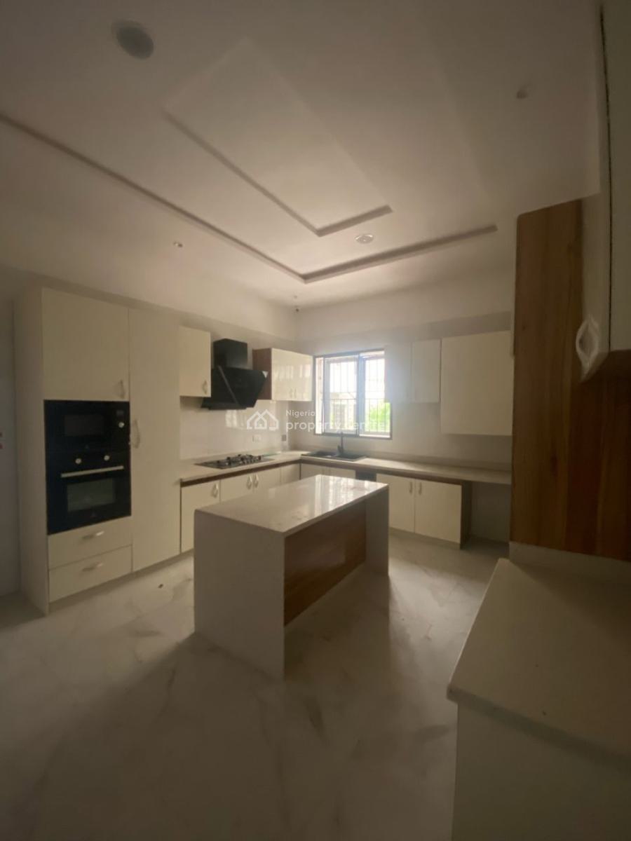 Spacious & Luxurious 5 Bedroom Fully Detached Duplex with a Bq, Agungi, Lekki, Lagos, House for Sale