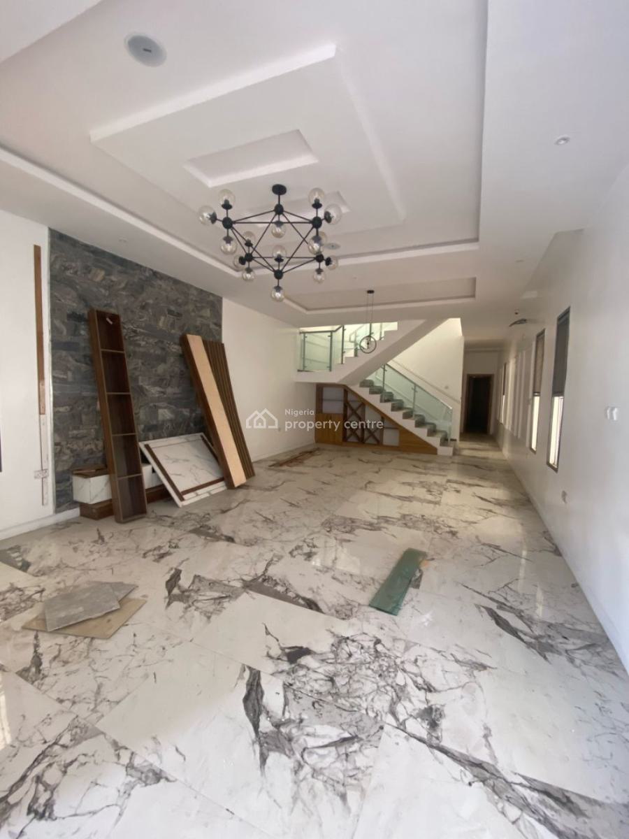 Exquisite 5 Bedroom Fully Detached Duplex with a Bq, Agungi, Lekki, Lagos, House for Sale