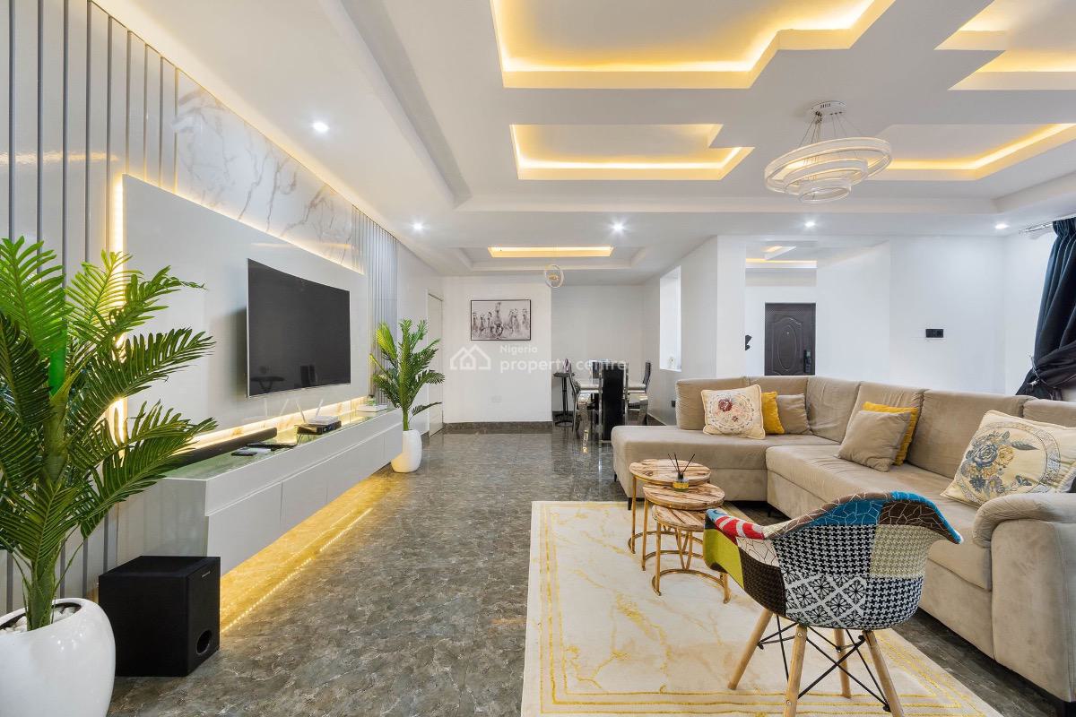 Relax with The Whole Family at This 4 Bedroom Duplex Self Compound, Lekki Phase 1, Lekki, Lagos, Flat / Apartment Short Let