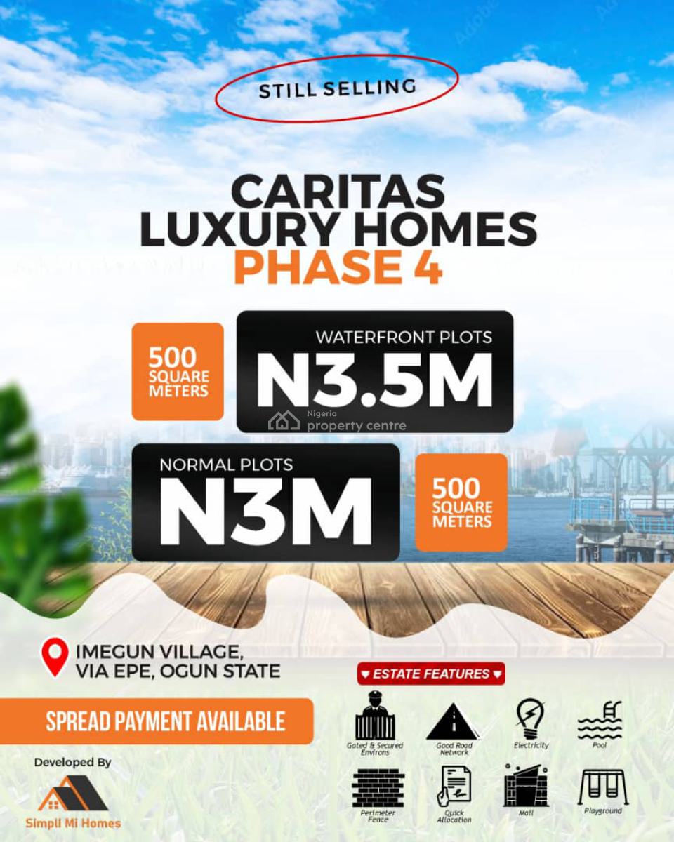 Premium Plots of Waterfront & Waterview Land, Epe, Lagos, Mixed-use Land for Sale