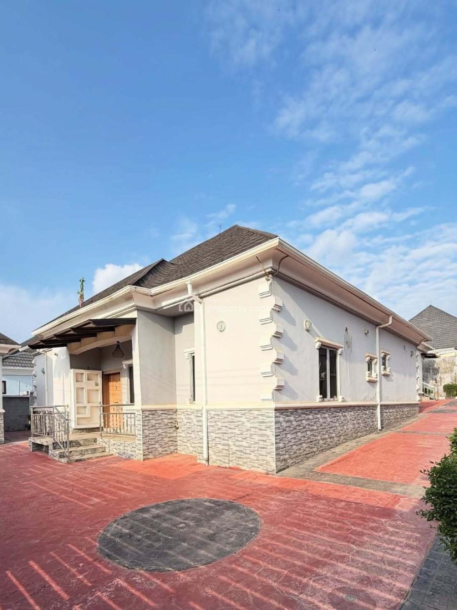 Fully Detached 3-bedroom Bungalow with 2-bedroom Bq & Private Compound, Extension, Gwarinpa, Abuja, Detached Bungalow for Rent