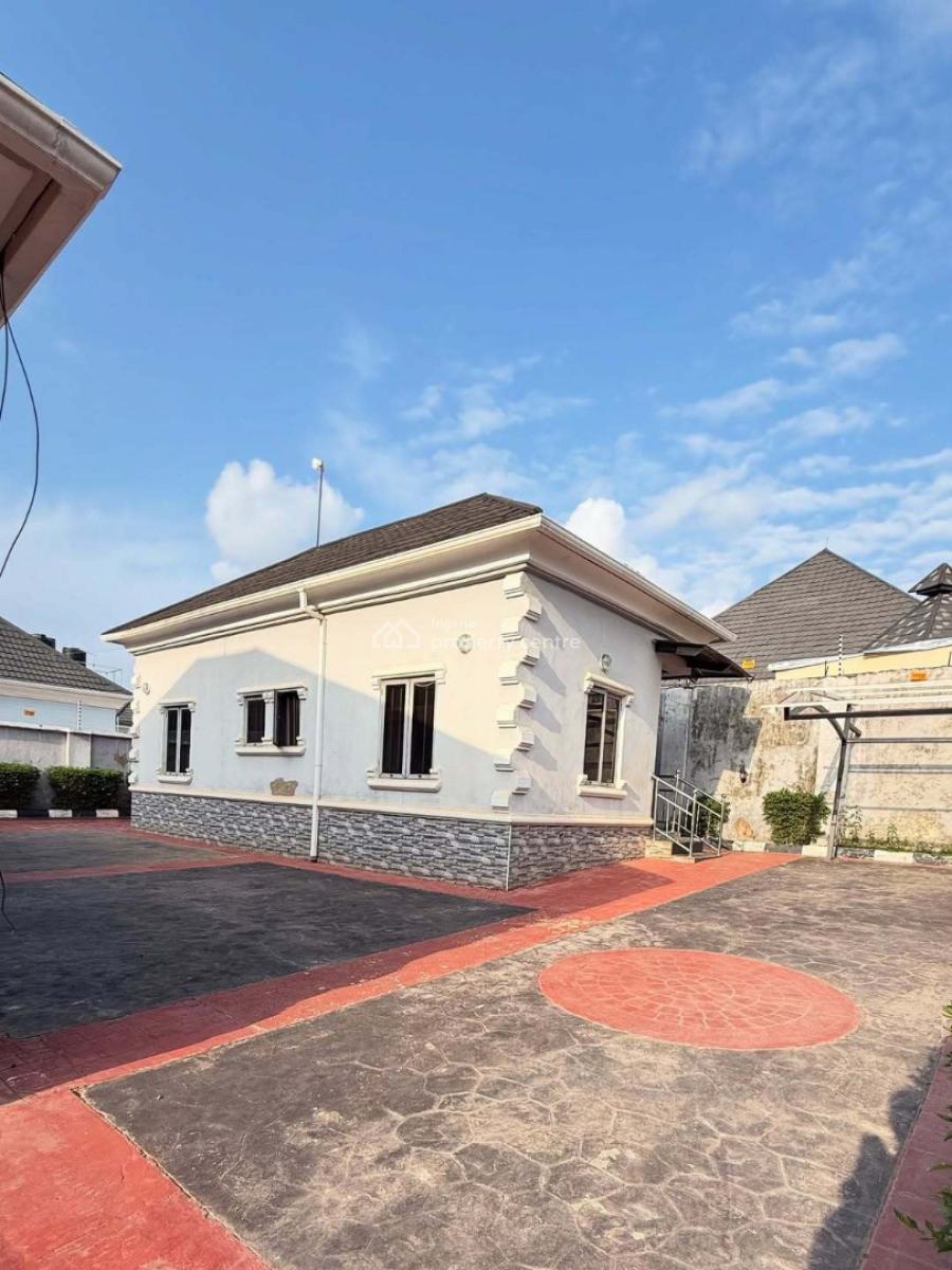 Fully Detached 3-bedroom Bungalow with 2-bedroom Bq & Private Compound, Extension, Gwarinpa, Abuja, Detached Bungalow for Rent