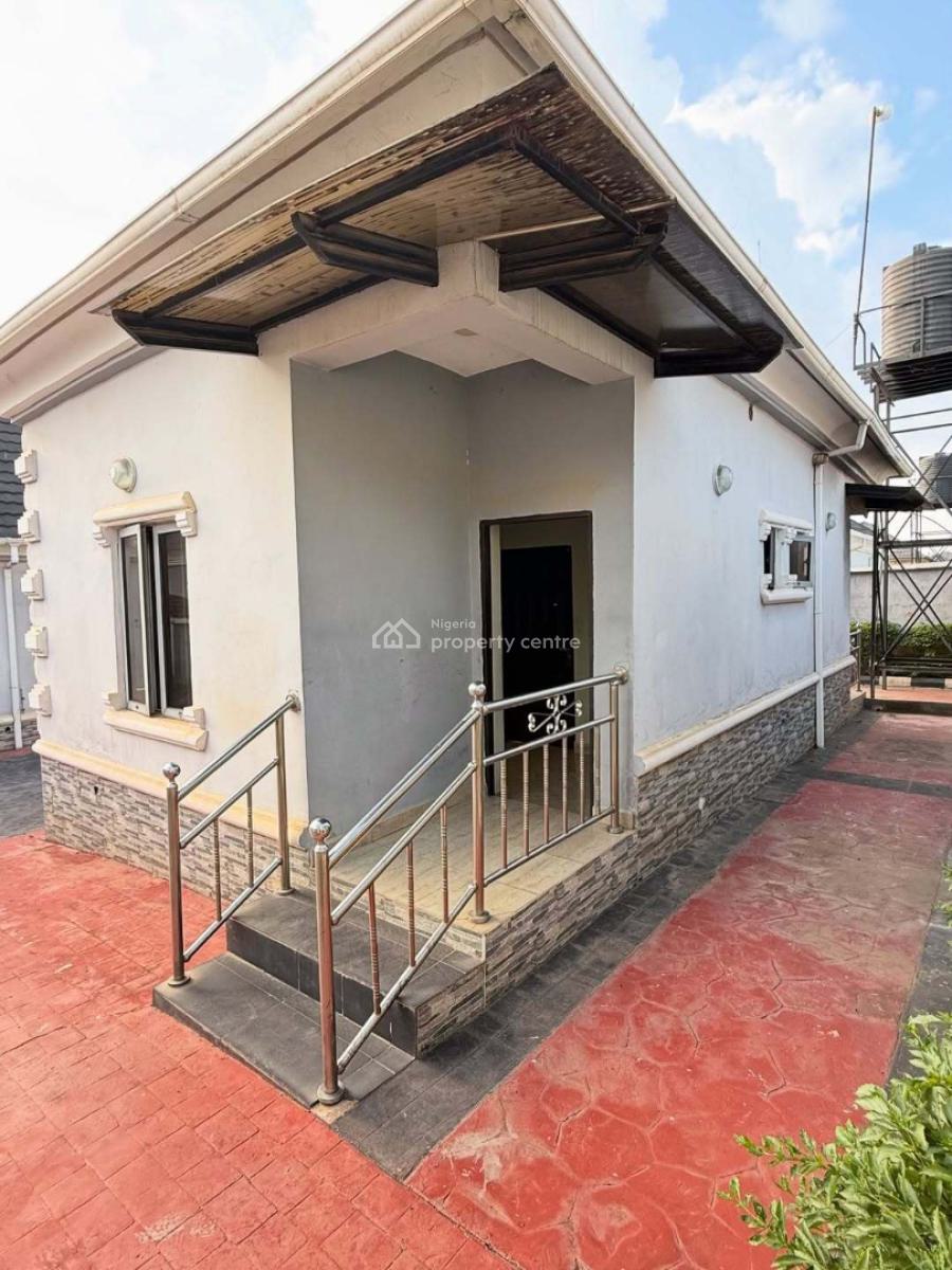 Fully Detached 3-bedroom Bungalow with 2-bedroom Bq & Private Compound, Extension, Gwarinpa, Abuja, Detached Bungalow for Rent