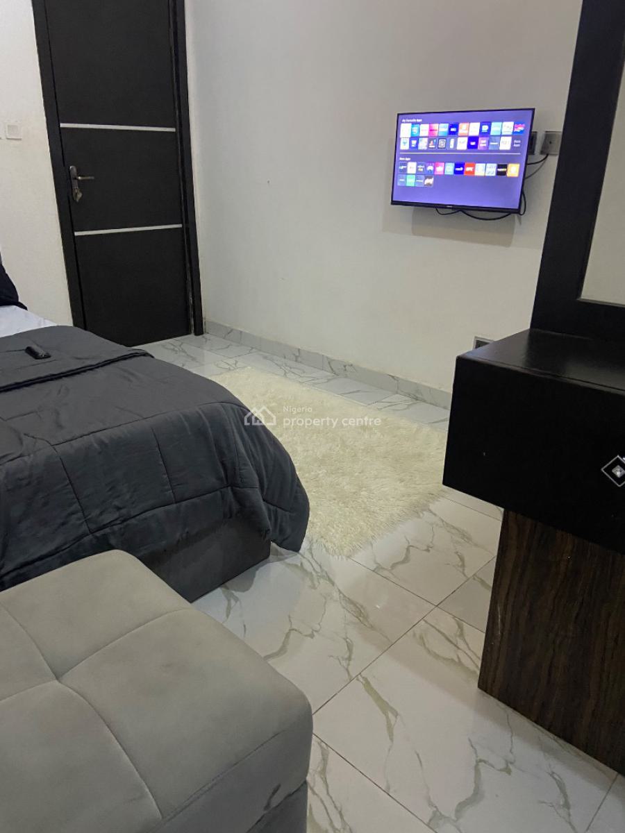 1 Bedroom Available for a Monthly Stay in a Call to Enter Estate, Lekki Palm City Estate, Ajah, Lagos, Terraced Duplex Short Let