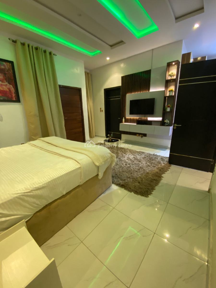 4 Bedroom Luxurious Fully Detached Duplex Available for Daily Stay, Lekki Palm City Estate, Ajah, Lagos, Detached Duplex Short Let