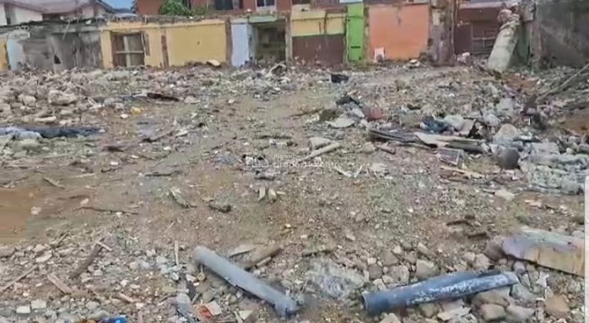 Cornerpiece Land Measuring 3.5 Plots, Alli Dada Street, Ago Palace Way, Okota, Ago Palace, Isolo, Lagos, Mixed-use Land for Sale