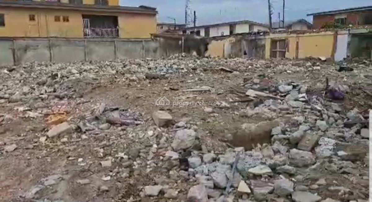 Cornerpiece Land Measuring 3.5 Plots, Alli Dada Street, Ago Palace Way, Okota, Ago Palace, Isolo, Lagos, Mixed-use Land for Sale