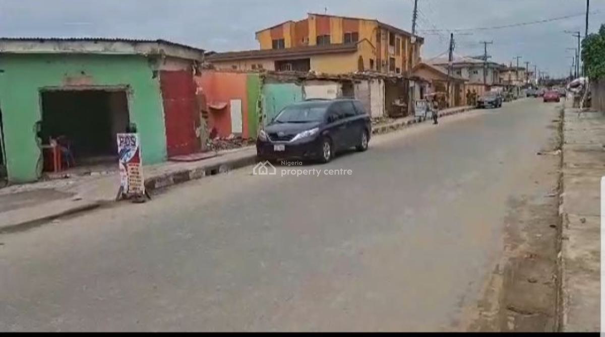 Cornerpiece Land Measuring 3.5 Plots, Alli Dada Street, Ago Palace Way, Okota, Ago Palace, Isolo, Lagos, Mixed-use Land for Sale