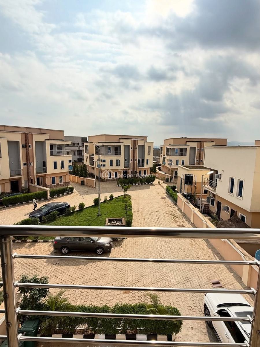 New Built 4 Bedroom Terrrace Duplex with Bq with a Private Generator, Katampe (main), Katampe, Abuja, Terraced Duplex for Rent