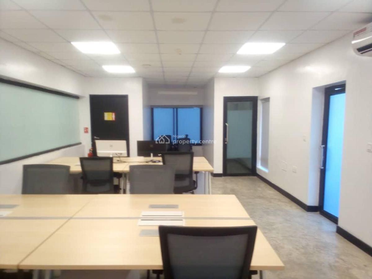 250sqm Fully-furnished and Serviced Open Plan Office, Victoria Island (vi), Lagos, Commercial Property for Rent