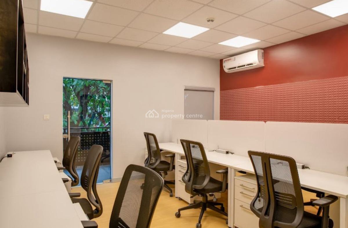250sqm Fully-furnished and Serviced Open Plan Office, Victoria Island (vi), Lagos, Commercial Property for Rent
