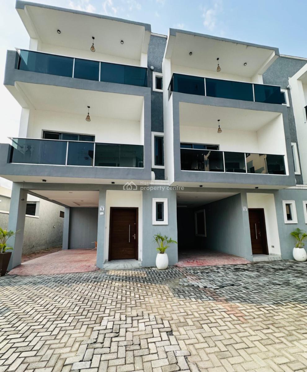 Tastefully Finished 4 Bedroom Terraced Duplex with Bq, Ikate, Lekki, Lagos, Terraced Duplex for Sale
