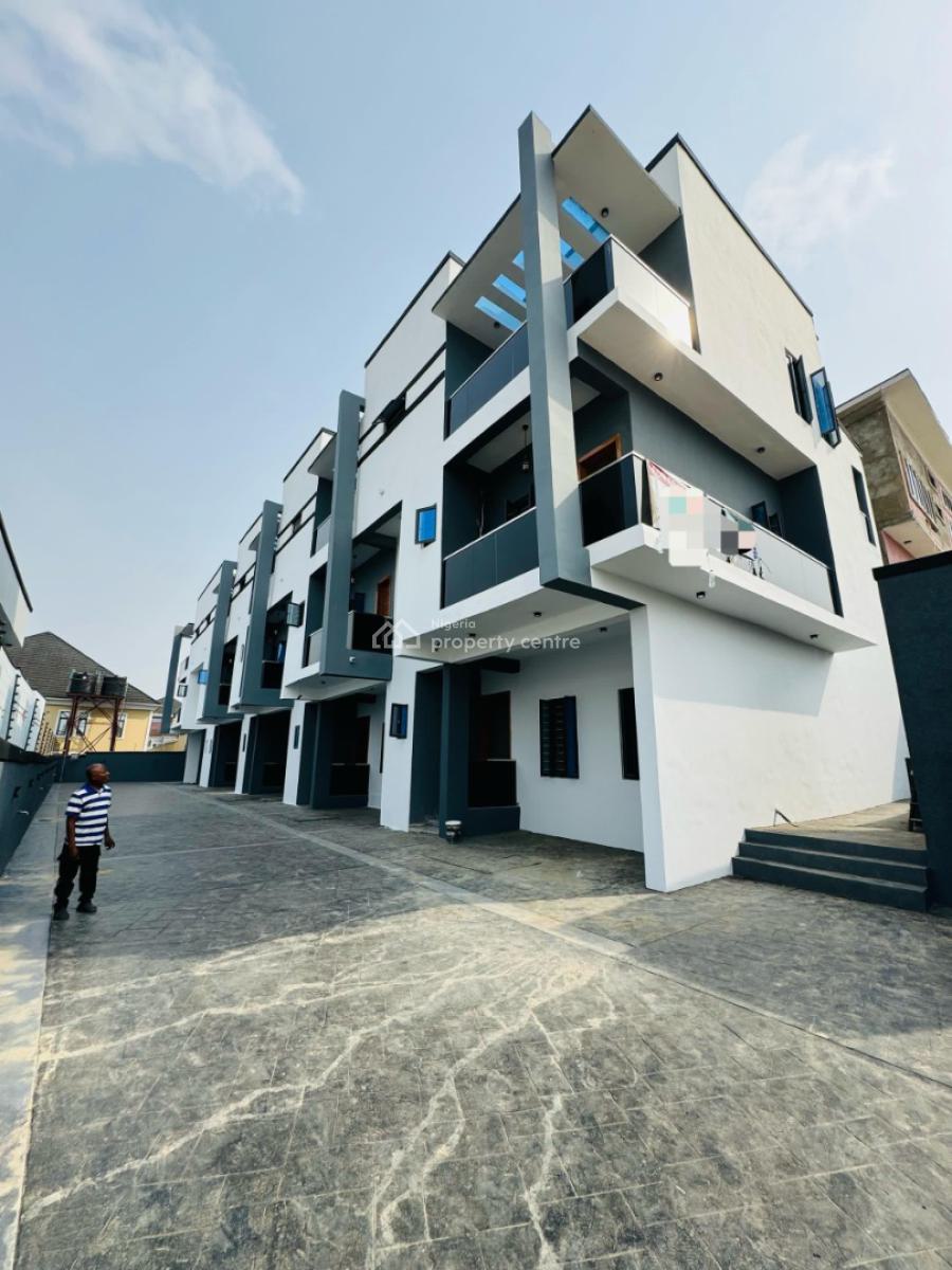 4 Bedroom Terrace Duplex with Bq in a Calm Environment ️, Opebi, Ikeja, Lagos, Terraced Duplex for Sale