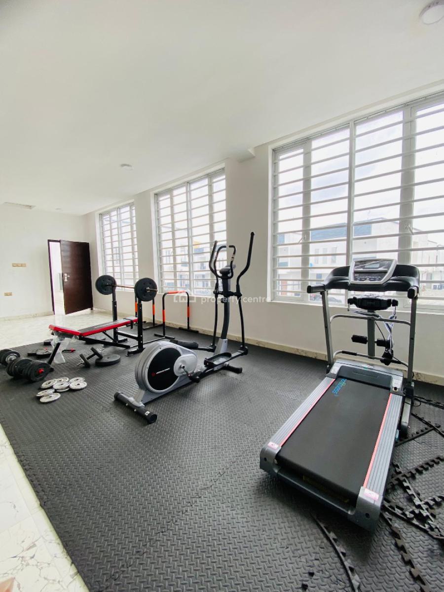 Serviced 4 Bedroom Terraced Duplex, Lekki County, Ikota, Lekki, Lagos, Terraced Duplex for Sale
