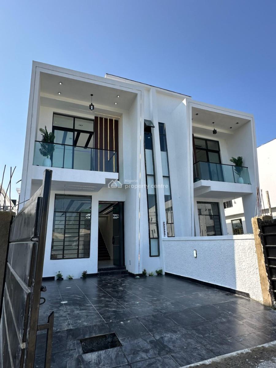 Newly Built 4 Bedroom Semi Detached Duplex, Ikota, Lekki, Lagos, Semi-detached Duplex for Sale