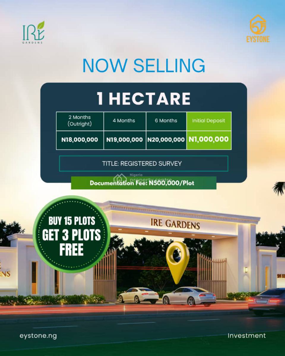Land, Ire Gardens, Obafemi Owode, Ogun, Residential Land for Sale