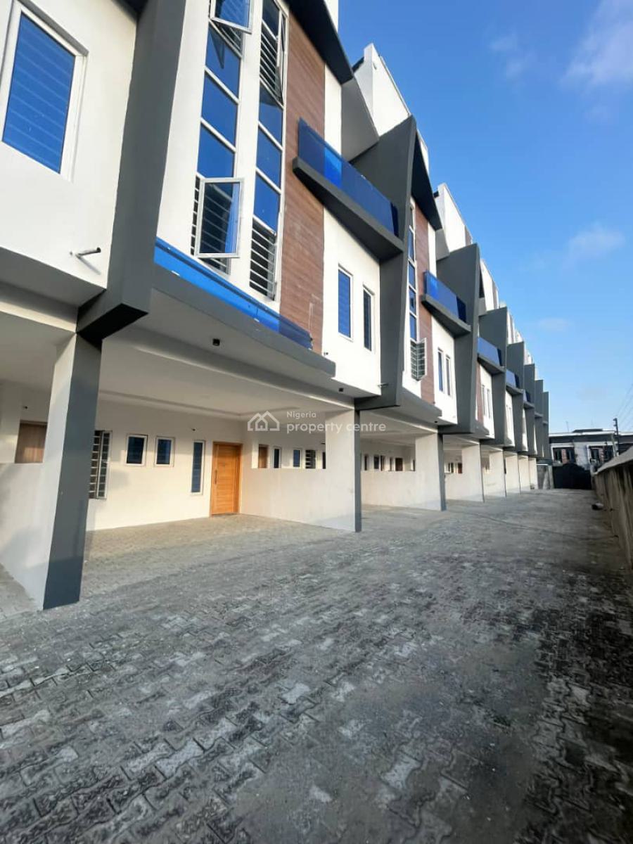 4 Bedroom Terrace with Bq, Ikate Elegushi, Lekki, Lagos, Terraced Duplex for Rent