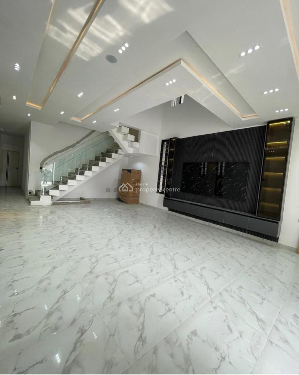 5 Bedroom Detached Duplex with O Roof Top Terrance and  a Pool, Idado , Osapa, Lekki, Lagos, Detached Duplex for Sale