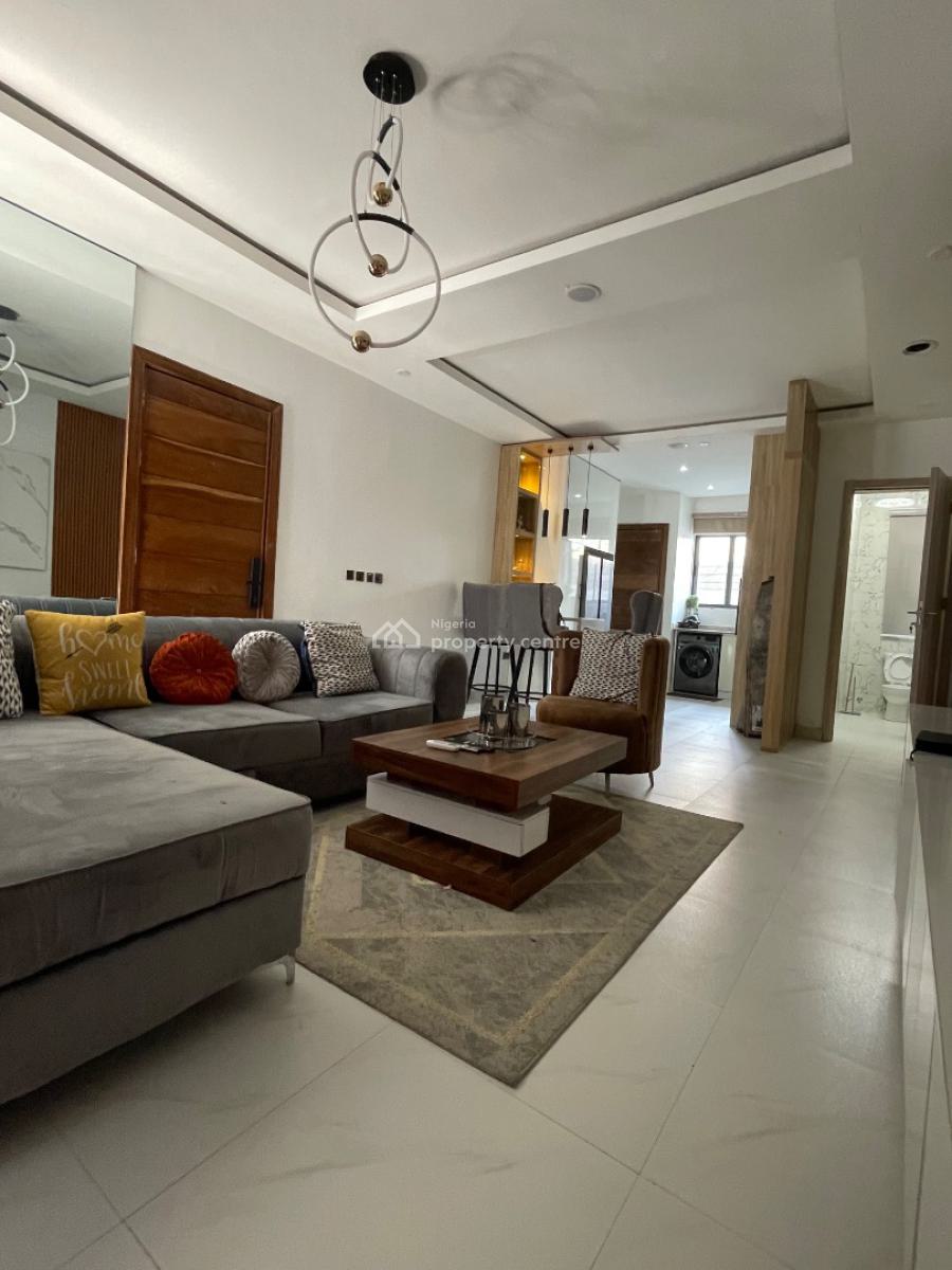 Lovely 2 Bedroom Furnished Apartment, Chevron Road., Lekki Phase 2, Lekki, Lagos, Flat / Apartment for Sale