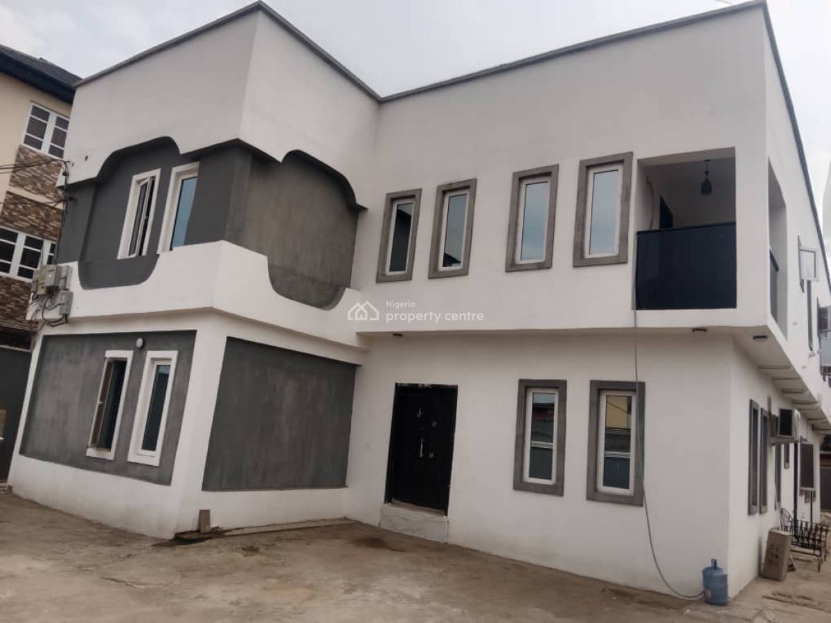 4 Bedroom Duplex with 3 Units 2 Bedroom Flat and 4 Unit Mini, Owotedo Street Ilepo Alhaji, Egbeda, Alimosho, Lagos, Block of Flats for Sale