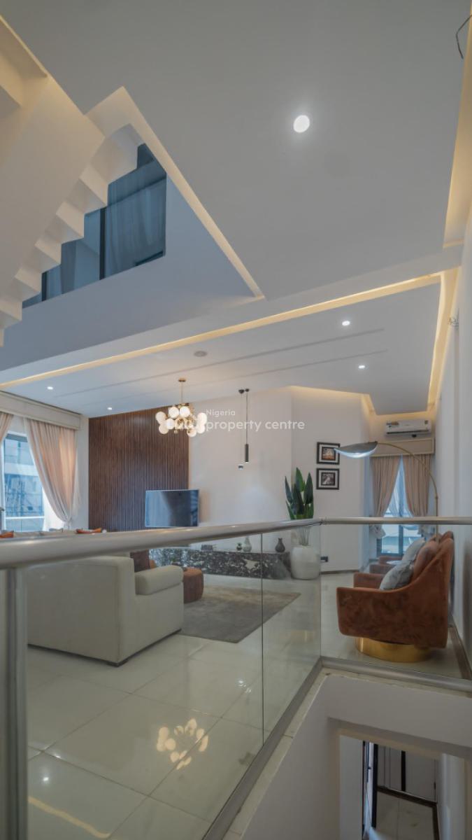 Fully Furnished 4 Bedroom Townhouse Terrace, Ikate, Lekki, Lagos, Terraced Duplex for Rent